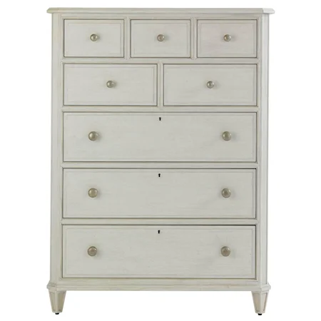 Laurel Chest with Hand-Painted Accent Striping
